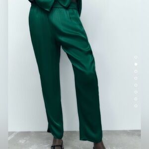 ZARA Satin Pants